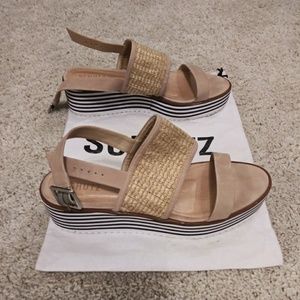 Schutz Espadrilles Platform Sandals